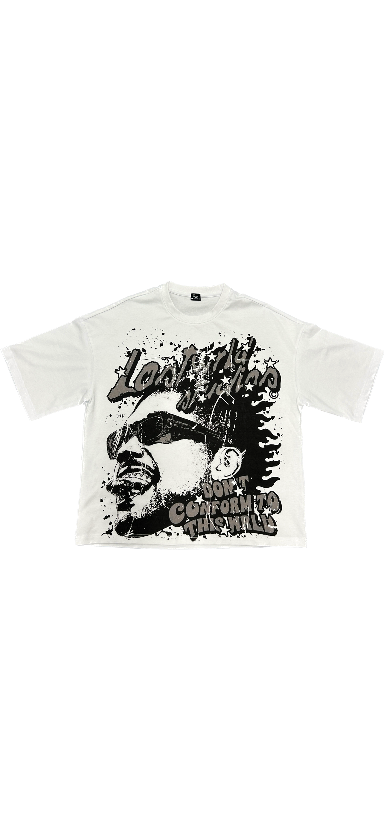 GREY LOSTWRLD OVERSIZED ROCK TEE