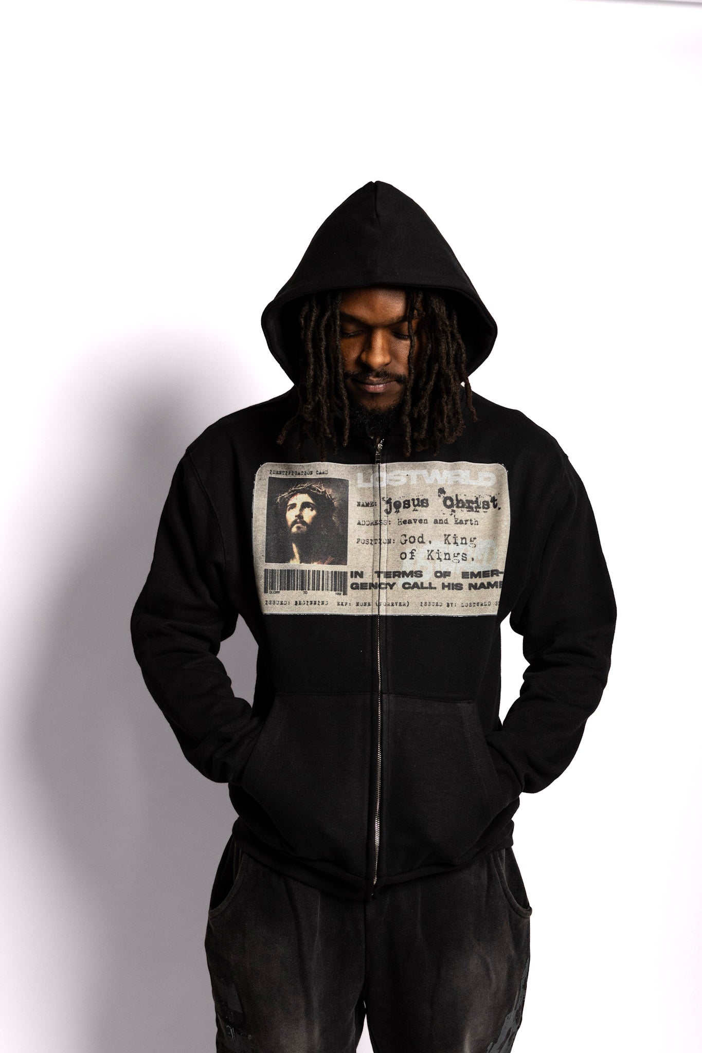 Lw “JESUS ID” Zipup