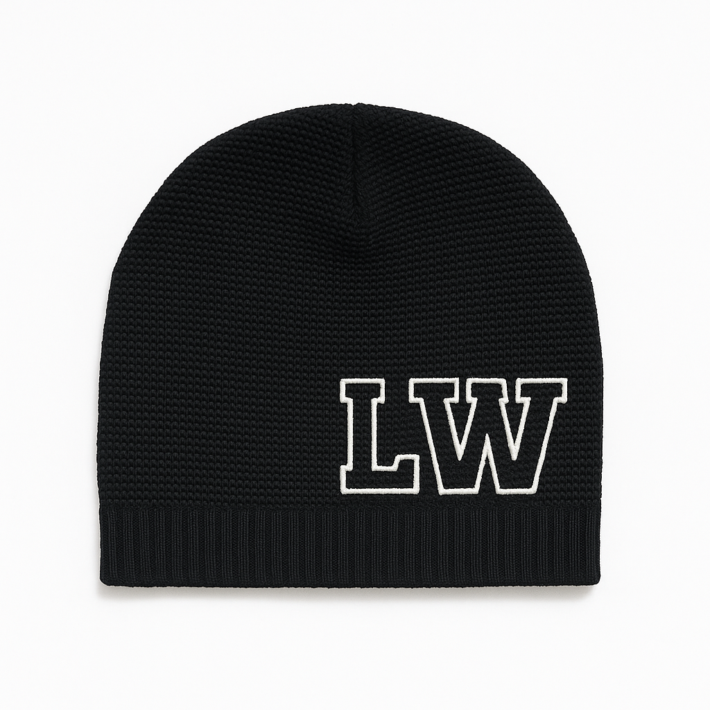 Lw Black Staple Beanie
