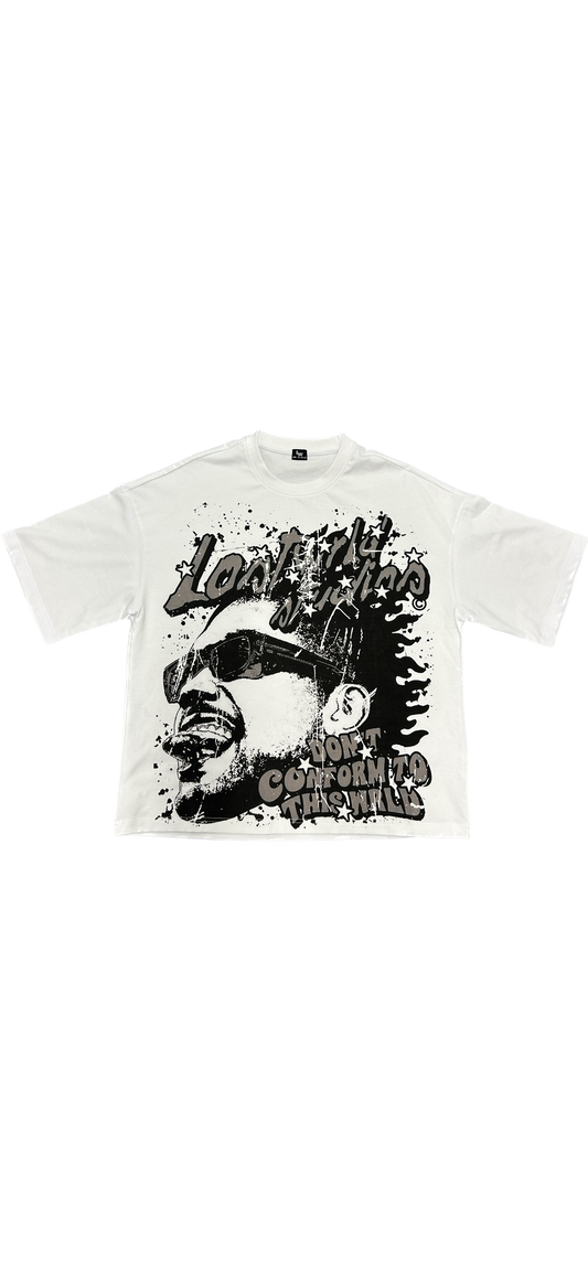 GREY LOSTWRLD OVERSIZED ROCK TEE